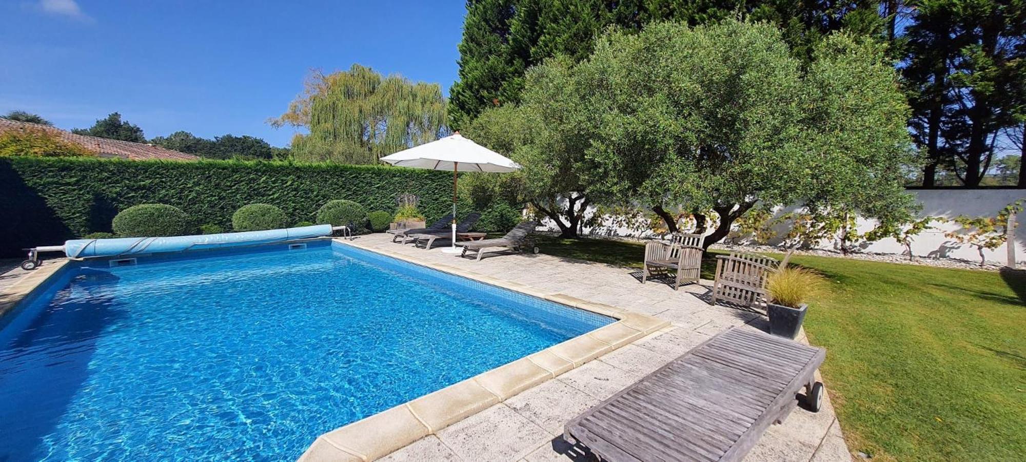Chambre D'Hotes Landes - Le Clos Des Oliviers ลียง ภายนอก รูปภาพ